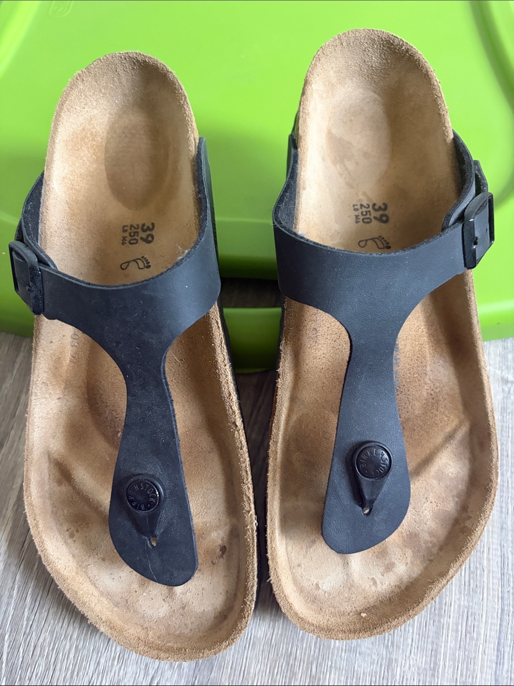 Birkenstock Black Toe-Post Sandals for Women